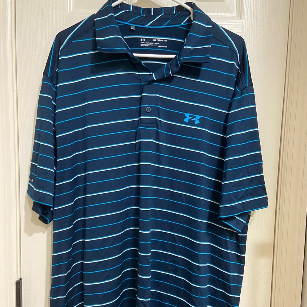 Men’s 2XL Under Armour Golf shirt like new